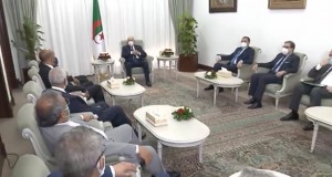 Le Président Tebboune reçoit les vice-présidents du Conseil présidentiel libyen