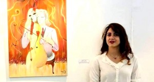 Imane Lamamri en lice pour le prix du meilleur artiste peintre arabe