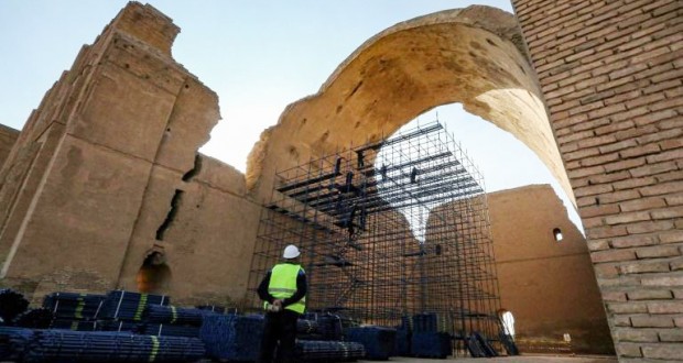 Restauration d'une arche sassanide vieille de 1.400 ans