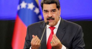 FILE PHOTO: Venezuelan President Nicolas Maduro holds a news conference in Caracas