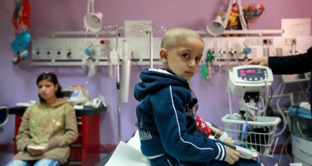 enfant palestiniens malades