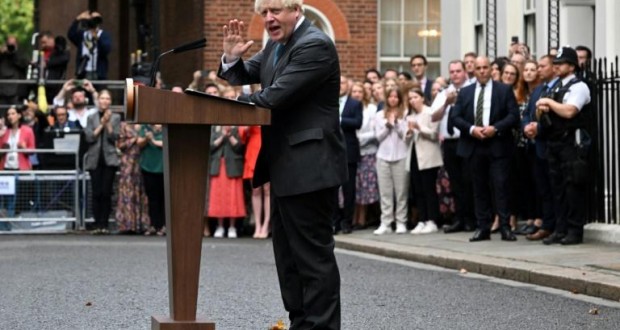 Fin de l'ère Boris Johnson