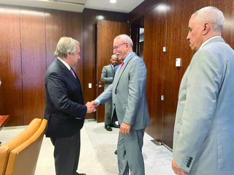 RENCONTRE À NEW YORK BRAHIM GHALI-ANTONIO GUTERRES : Seul le plan onusien compte