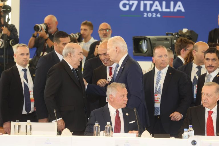 Sommet du G7 : intense activité du Président Tebboune à Bari