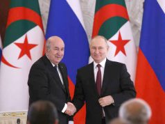 POUTINE DANS UN MESSAGE REÇU PAR TEBBOUNE : « Nos relations se développent de manière dynamique »