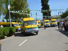 Guelma : distribution 20 autobus scolaires à plusieurs communes