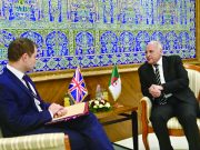 AHMED ATTAF REÇOIT LE SOUS-SECRÉTAIRE D’ÉTAT BRITANNIQUE AUX AFFAIRES DU MENA : « Porter haut les relations bilatérales »