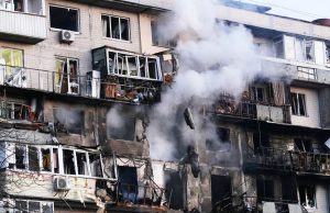 CONFLIT UKRAINIEN : Au moins neuf morts dans une attaque russe massive