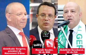 CAMPAGNE ANTI-ALGÉRIENNE EN FRANCE : Les partis dénoncent une dérive médiatique grave