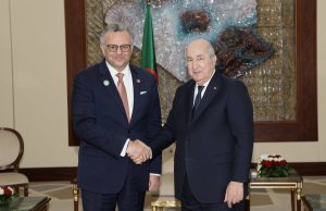 MASSAD BOULOS À PARTIR D’ALGER : « Engagement commun pour renforcer notre coopération pour la paix et la sécurité dans la région »