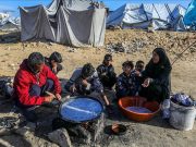 GHAZA : 21 déplacés meurent de froid