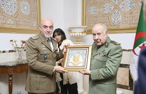 CHENGRIHA REÇOIT LE CHEF D’ÉTAT-MAJOR DE L’ARMÉE DE TERRE ITALIENNE : La coopération militaire au menu