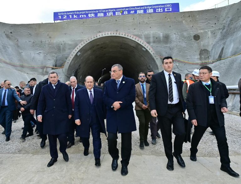 EN VISITE À SOUK AHRAS : Ghrieb inspecte le projet de la ligne minière Est