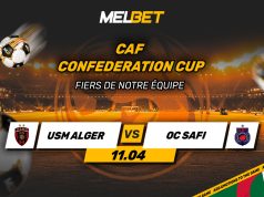 USM Alger – Club Olympique Safi : les « Rouge et Noir » visent un deuxième titre en Coupe de la Confédération USM Alger - Club Olympique Safi : les « Rouge et Noir » visent un deuxième titre en Coupe de la Confédération