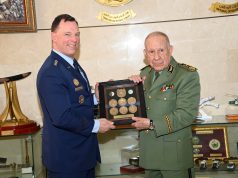 CHENGRIHA REÇOIT LE CHEF DE L’AFRICOM : « L’Algérie œuvre pour l’éradication du terrorisme en Afrique »