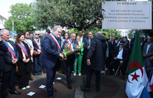 MASSACRES DU 8 MAI 1945 : Un moment de recueillement et de reconnaissance à Nanterre en France