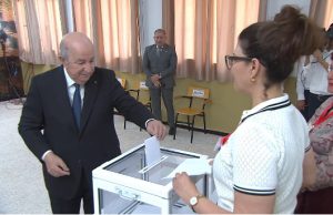 Législatives : Le président Tebboune accomplit son devoir électoral