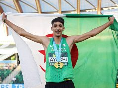 Championnats du monde juniors d’athlétisme : Younes Ayachi décroche l’or au saut en hauteur