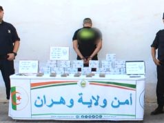 Un trafiquant de drogue arrêté à Oran avec plus de 14 kg de kif