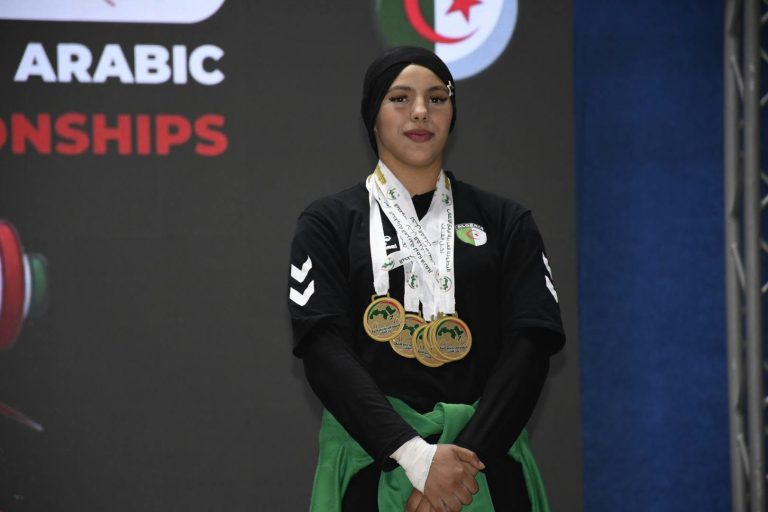 Championnats arabe et africain d’haltérophilie  : 122 médailles pour l’Algérie