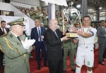 COUPE D’ALGÉRIE MILITAIRE DE FOOTBALL : Le Président supervise la finale de la 54e édition