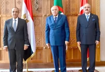 LE MECANISME TRIPARTITE ALGERIE – TUNISIE – EGYPTE SE REUNIT A ALGER : Mettre fin aux divisions entre frères libyens