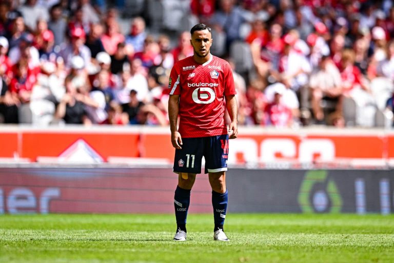 Lille OSC : Ounas signe son premier but  de la saison