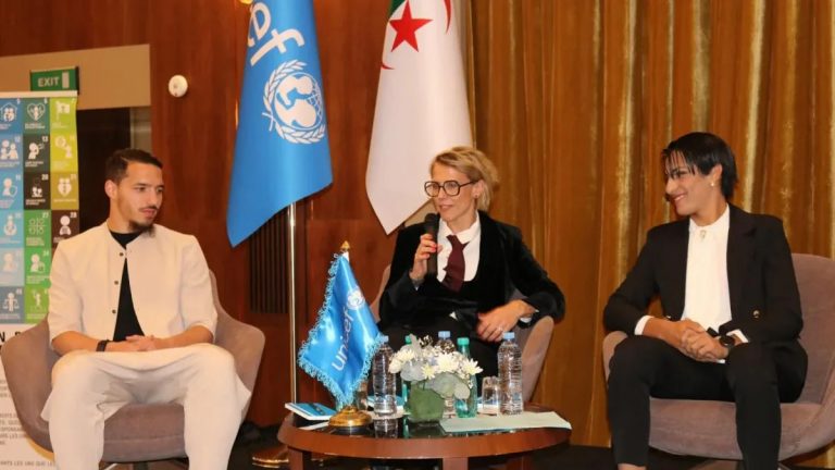 Ismaël Bennacer et Imane Khelif, ambassadeurs de l&rsquo;Unicef