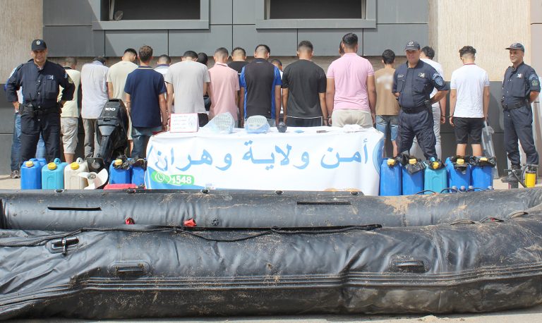Un réseau criminel d&rsquo;organisation de traversées clandestines par mer démantelé à Oran