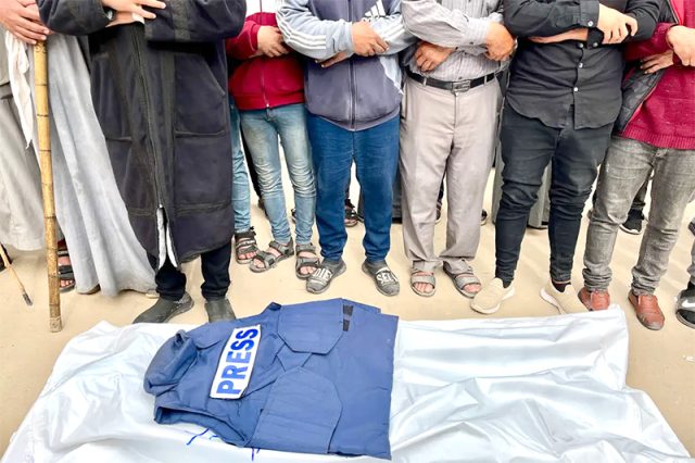 PLUS DE 250 JOURNALISTES PALESTINIENS ASSASSINÉS À GHAZA : Israël fait la guerre à la vérité