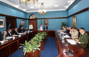 Le président Tebboune préside une réunion du Haut Conseil de sécurité