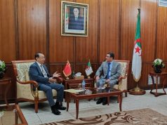 ALGÉRIE- CHINE : Aït Messaoudène veut une coopération élargie à de nouveaux domaines