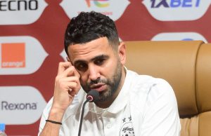 Riyad Mahrez : » Prêts à tout donner pour se qualifier «