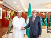 A LA SUITE DES EVOLUTIONS QUALIFIEES DE POSITIVES RECEMMENT ENREGISTREES DANS LE PAYS : Le CPS lève la suspension de l’adhésion de la Guinée à L’UA