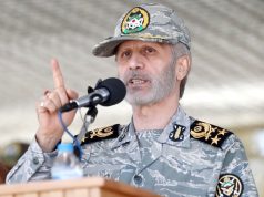 IRAN : Le chef de l’armée menace d’une riposte aux « propos hostiles des ennemis »