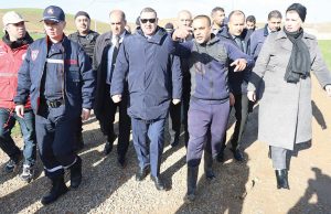 INTEMPÉRIES : Sayoud au plus près des sinistrés