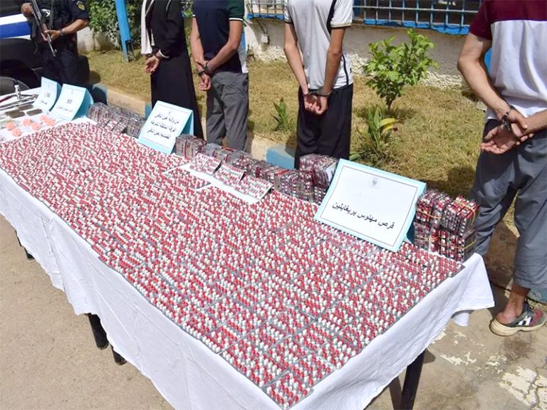 Démantèlement d’un réseau criminel et saisie de prèsde 14 000 capsules de psychotropes à Sétif