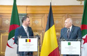 CHARGÉ PAR LE PRÉSIDENT DE LA RÉPUBLIQUE : Attaf entame une visite officielle en Belgique