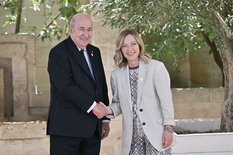 ALGÉRIE-ITALIE : Tebboune et Meloni confirment l&rsquo;excellence des relations bilatérales