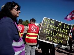 Dernier site d’assemblage automobile en Île-de-France : Manifestations des salariés de l’usine Stellantis de Poissy