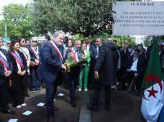 MASSACRES DU 8 MAI 1945 : Un moment de recueillement et de reconnaissance à Nanterre en France