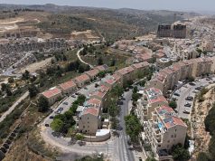 CISJORDANIE OCCUPÉE : L’expansion des colonies se poursuit