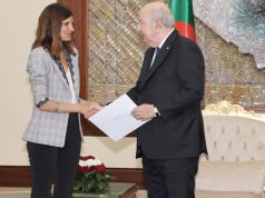 DES MAINS DE LA MINISTRE DÉLÉGUÉE AUPRÉS DE LA MINISTRE FRANÇAISE DES ARMÉES : ET DES ANCIENS COMBATTANTS : Tebboune reçoit un message de Macron