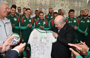 AVANT DE QUITTER LE PAYS POUR PARTICIPER À LA COUPE DU MONDE 2026 : Les Verts chez le président Tebboune