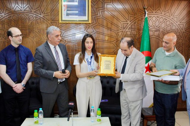 L’étudiante Fatima Boudouma honorée