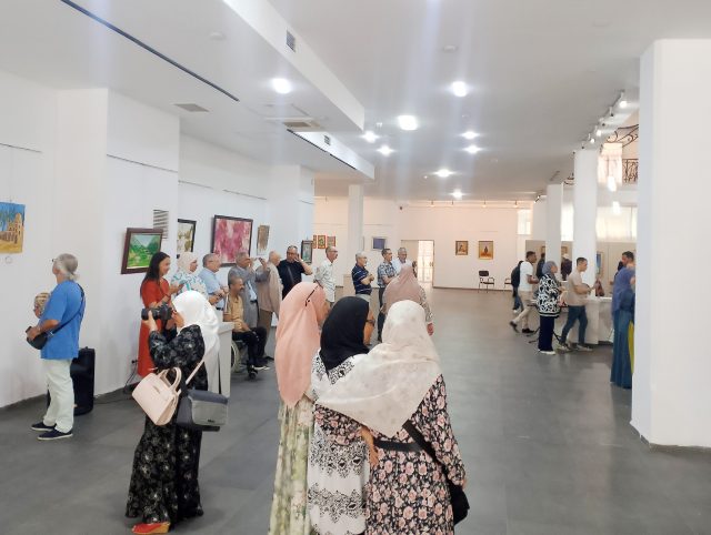 Ouverture d'une exposition nationale d'arts plastiques