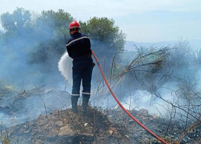 PROTECTION CIVILE : Extinction de 78 incendies en 24 heures