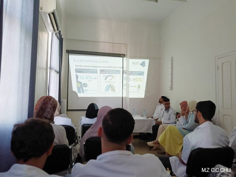 Constantine : Un café pédagogique en pneumologie au CHU Dr Benbadis