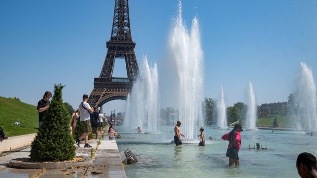 FRANCE - HEATWAVE IN PARIS
