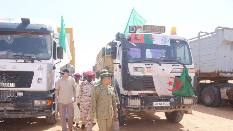 POUR LANCER TROIS PROJETS DANS LA SANTE ET LA FORMATION : Un premier convoi arrive de l’Algérie à Agadez